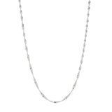 Twisted Magic Chain Necklace - Silver / 16 inches - Necklaces - Ofina