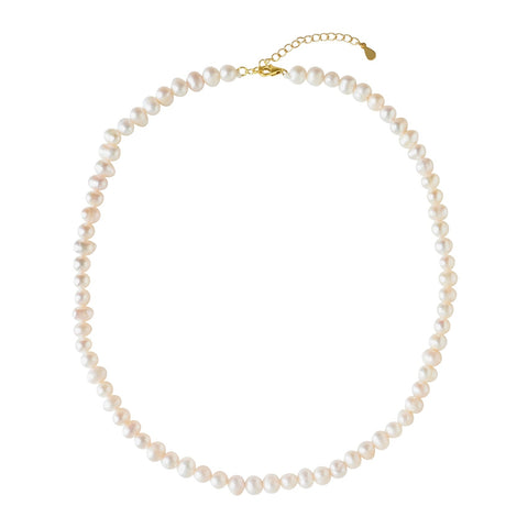 Freshwater Pearl Necklace -  - Necklaces - Ofina