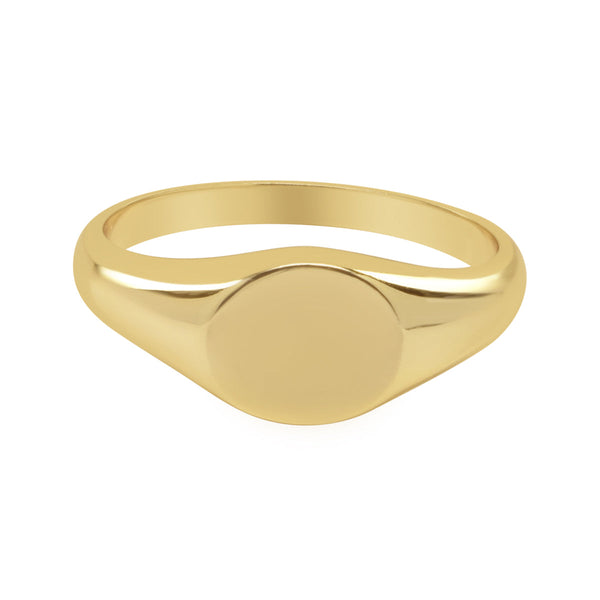 Signet Ring - Gold / 6 - Rings - Ofina