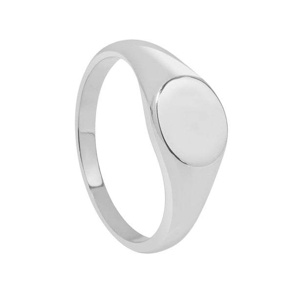 Signet Ring - Silver / 6 - Rings - Ofina