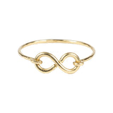 Infinity Ring - Gold / 4 - Rings - Ofina