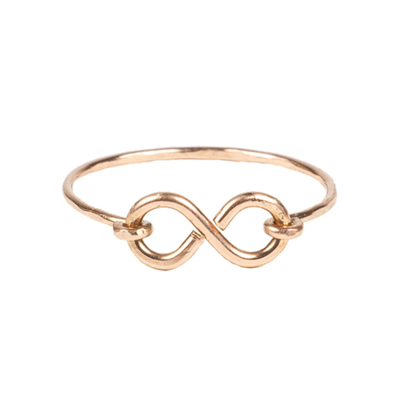 Infinity Ring - Rosegold / 4 - Rings - Ofina