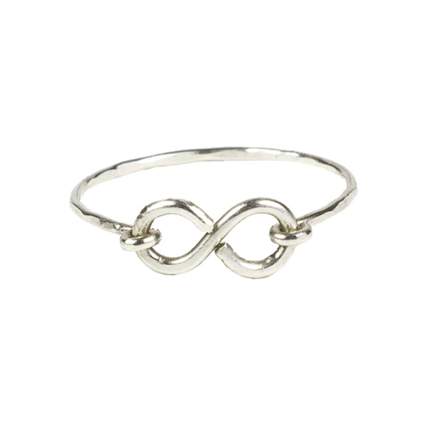 Infinity Ring - Silver / 4 - Rings - Ofina