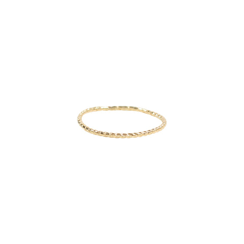 Spiral Ring - Gold / 4.5 - Rings - Ofina