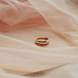 10k Solid Gold Dome Ring -  - Rings - Ofina
