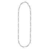 Multi-Interlocking Diamond Cut & Marquise Necklace - Gunmetal - Necklaces - Ofina