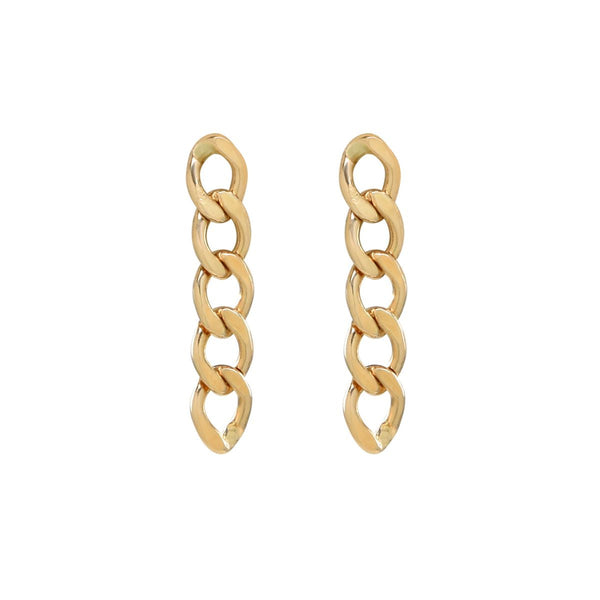 Curb Chain Studs -  - Earrings - Ofina