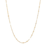 Geometric Cable Chain Necklace - Gold / 15'' - Necklaces - Ofina