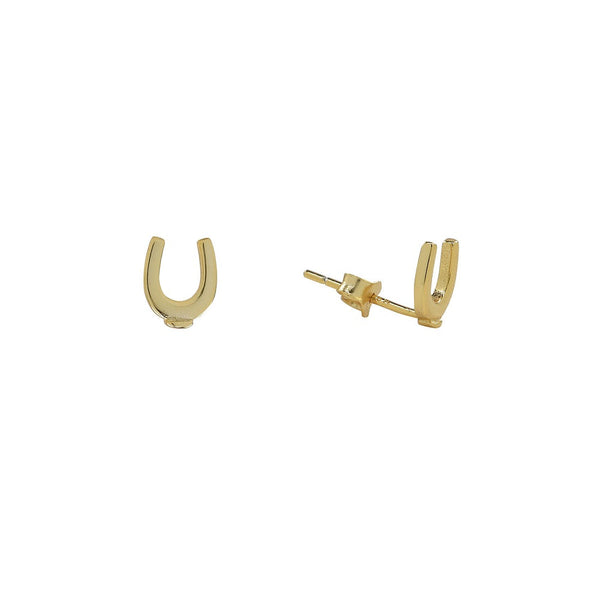Horseshoe Studs -  - Earrings - Ofina