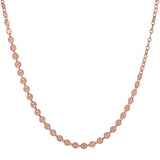 Multi Disc Choker Necklace - Rosegold / 14" - Necklaces - Ofina
